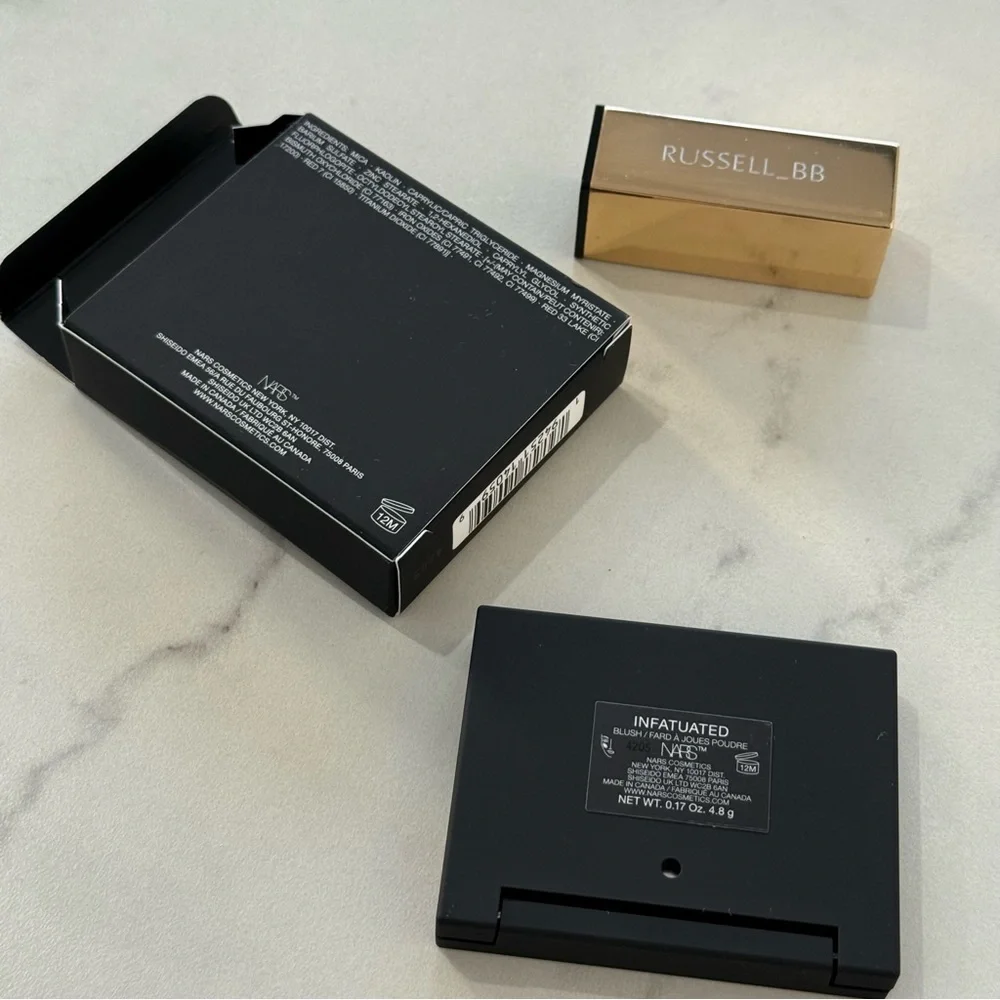 NARS Powder Blush in Infatuated (Matte Deep Plumberry)